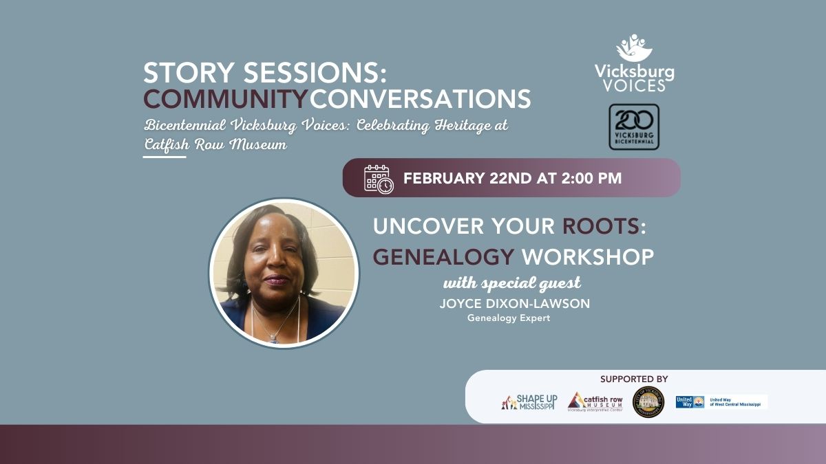 Uncover Your Roots at Catfish Row Museum Genealogy Workshop - Shape Up ...