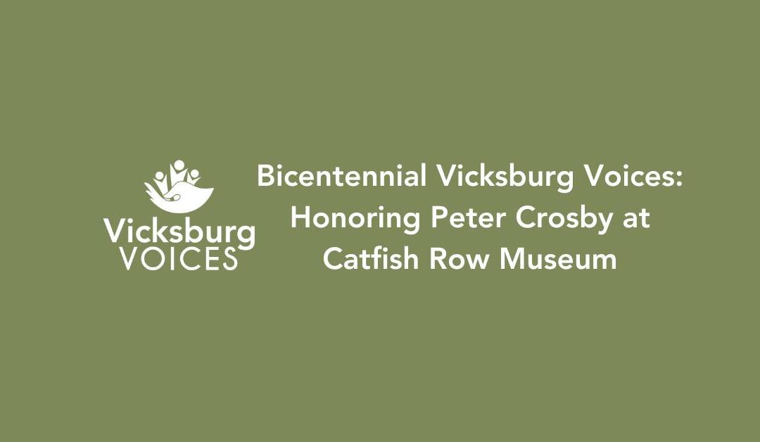 Honoring Peter Crosby